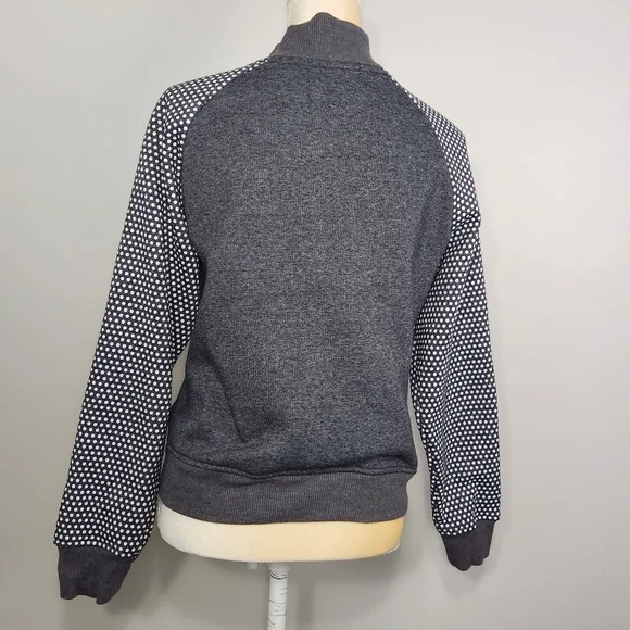 Disney Parks Minnie Mouse Fleece Jacket Size L Fleece Gray vacay - Picture 4 of 10